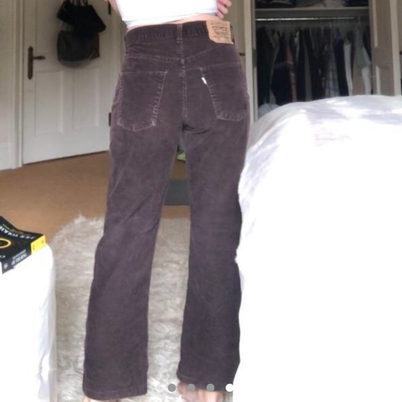 Vintage Brown Corduroy Levi’s Jeans - Picture 4 of 4